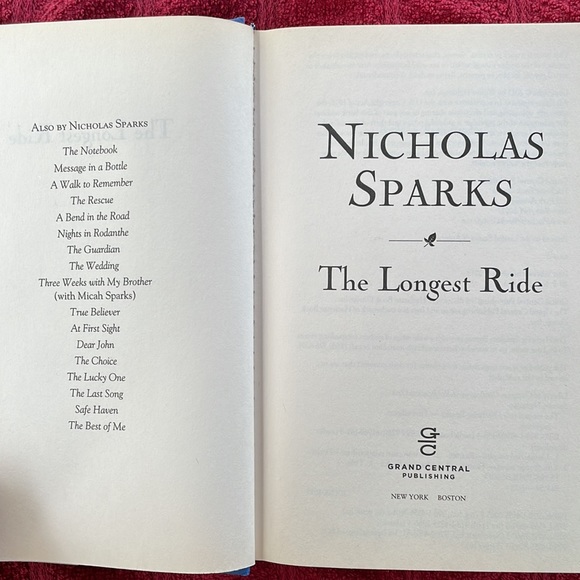 🦋2/$10  The Longest Ride - Picture 9 of 12